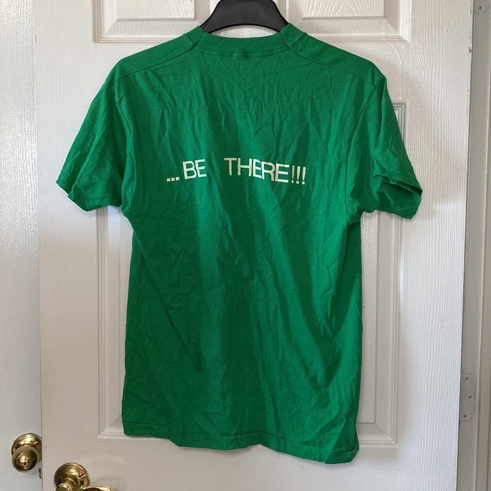 VTG 80’s Hawaii 1989 Be there Family Vacation Green Tee T-Shirt - Picture 2 of 9